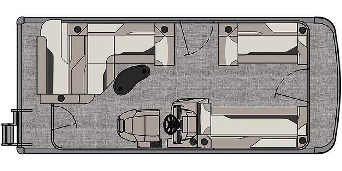 2024 Avalon Venture - 19 FT Cruise Rear Bench