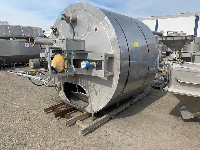 Used 1,200 Gallon Vertical Stainless Steel Insulated MixTank