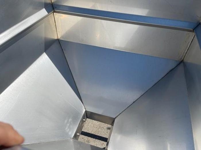 Used 48" X 48" Stainless Steel Portable Hopper