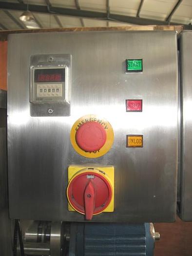 Used 20 CU. FT. (TOTAL CAPACITY) RIBBON BLENDER – S/S – 10 HP – NEW – #9523