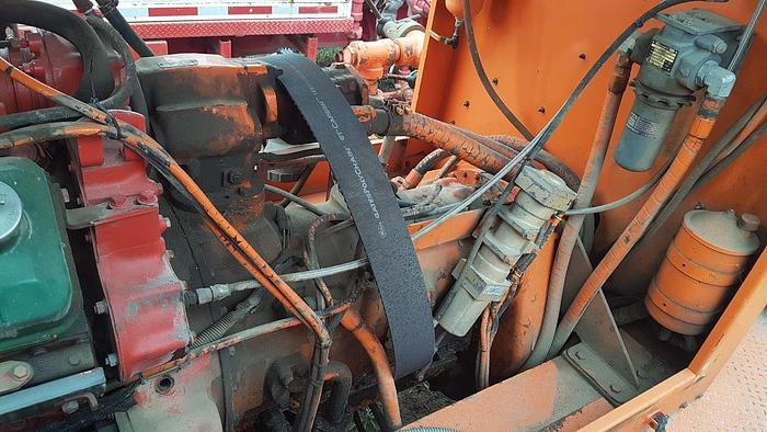 Used 2001 Frontier 4 Axle Carrier Style Oilfield Pump / Kill Truck