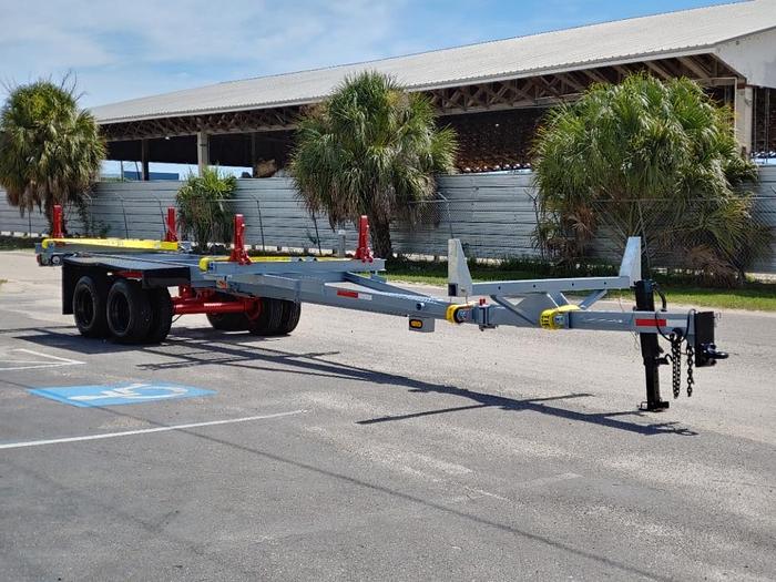 Used 2007 Brindle PT30T TA EB Extendable Pole Trailer - 85315