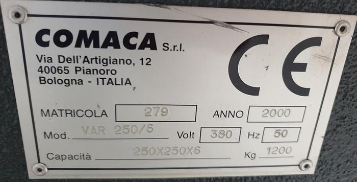 Gebraucht Ausklinkmaschine Comaca VAR 250-6