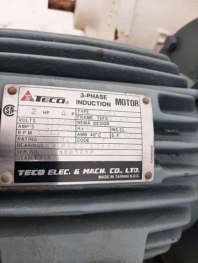 Used Valve, Rotary, Airlock, 10", C/st, 2 HP, Prater #S744865