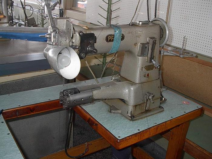 Gebraucht 2-Nadel Steppstich für Mützen PFAFF Kl. 341-6BS Freiarm 2 Nd.