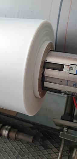 Used 1996 ZOCCHI  Motorized unwinding group and triangle single fold (for HDPE)