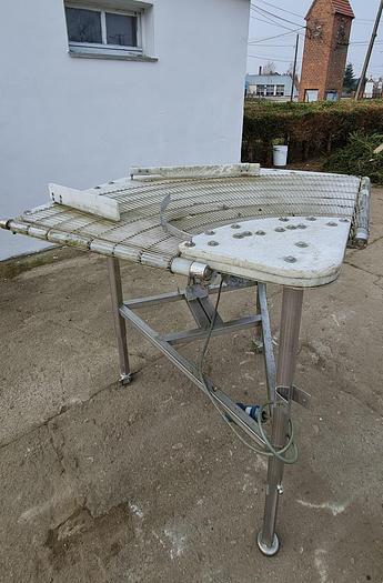 Used Przenośnik (transporter) siatkowy, zakręt 90°