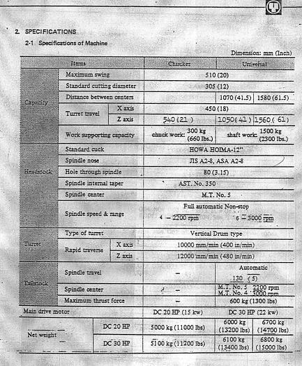 Used Mazak Slanturn 30 CNC Turning - 1990