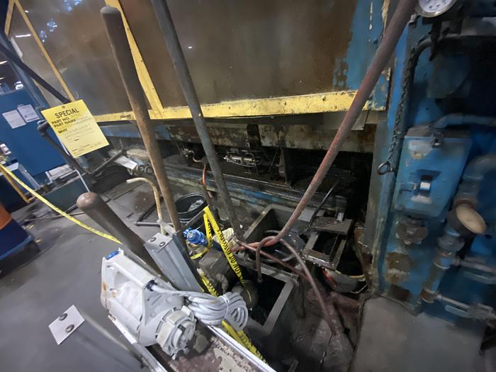 Used VERSON TRANSMAT SSDC PRESS TS2-500-156-42T, 500 TON CAPACITY, 156" X 42" BED & RAM