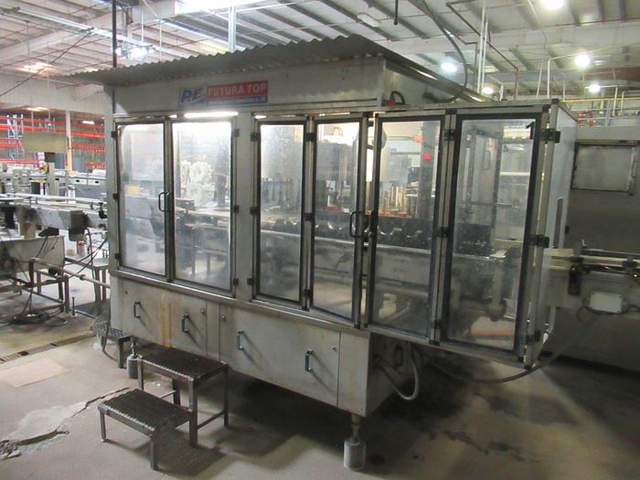 Used P.E.Pressure Sensitive Rotary Labeler Model Futura Top