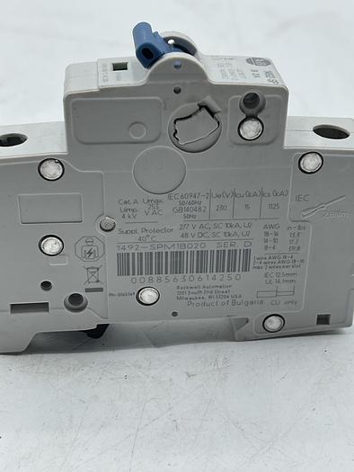 Used AB ALLEN BRADLEY 1492-SPM1B020