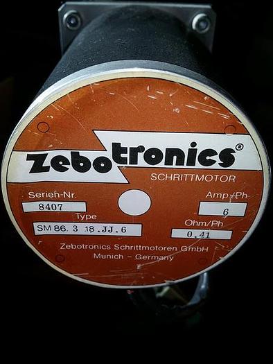 Gebraucht Zebotronics Stögra Schrittmotor und Linearführung, SM86.3, Zebotronics,