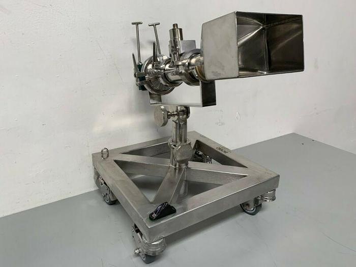 Used Bosio Stainless Steel 2850 Powder Passage System w/Rechner KAS-80-30-A-Y5 Sensor