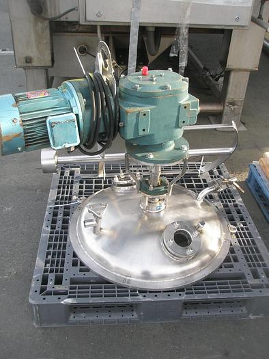 Used Mixer, Agitator, 3 HP, S/st, Dome Lid, #S736885