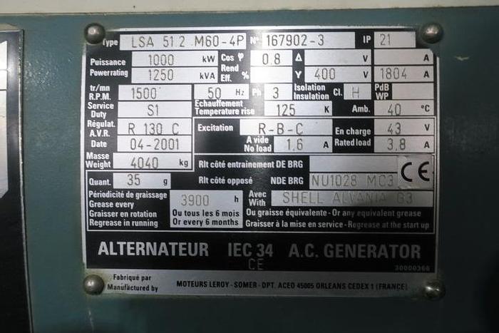 Used 2001 Perkins 4012TWG2