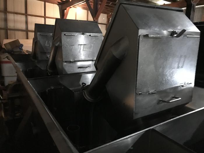 Used LYCO STAINLESS STEEL EASY-FLOW VEGETABLE PASTA PROCESSING HEAT EXCHANGER, USA only @ AMERICA'S STEAM KETTLE HEADQUARTERS ! (STOCK #641)