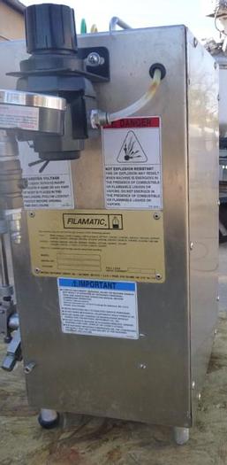 Used Filler, Vial, Filamatic, Mdl AB-8, Benchtop, 1-Head, A #S743470