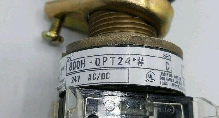 Used Allen Bradley 800H-QPT24A Ser. C