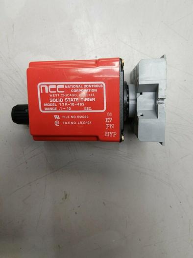 Used NCC T3K-10-462 Solid State Timer National Controls Corporation
