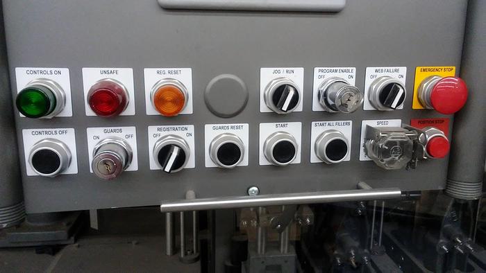 Used Filler, Form, Fill & Seal, Bartelt, Model IM7-14, Horiz, #A741847