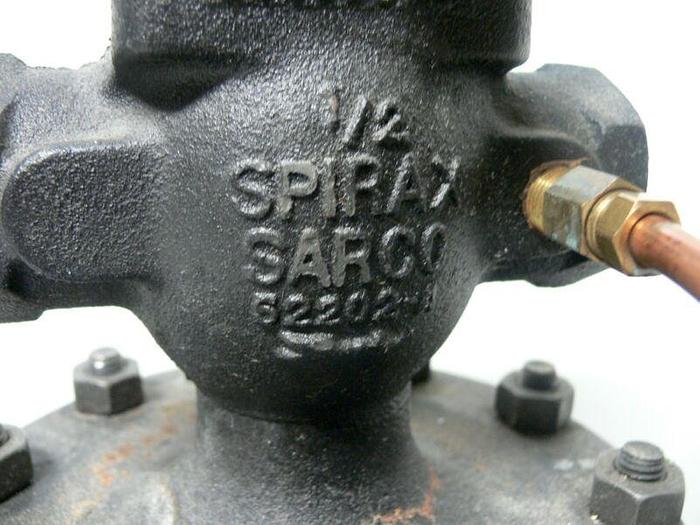 Used Spirax Sarco 1/2 25 Main Valve Pressure Reducer 55222 + 25P Pressure Pilot 59602