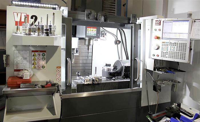 Used 2020 HAAS VF-2 5-Axis CNC Vertical Machining Center