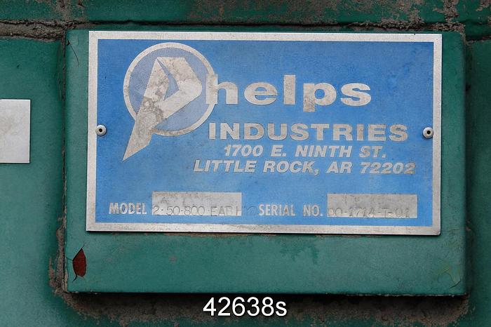 Used Phelps 2-50-800 EAB HYD Truck Dump #42638