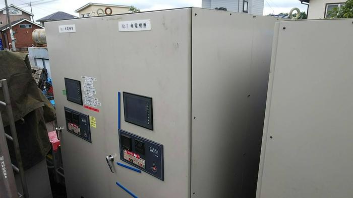 Used Yanmar 6N21AL-EN generator sets x 2 units