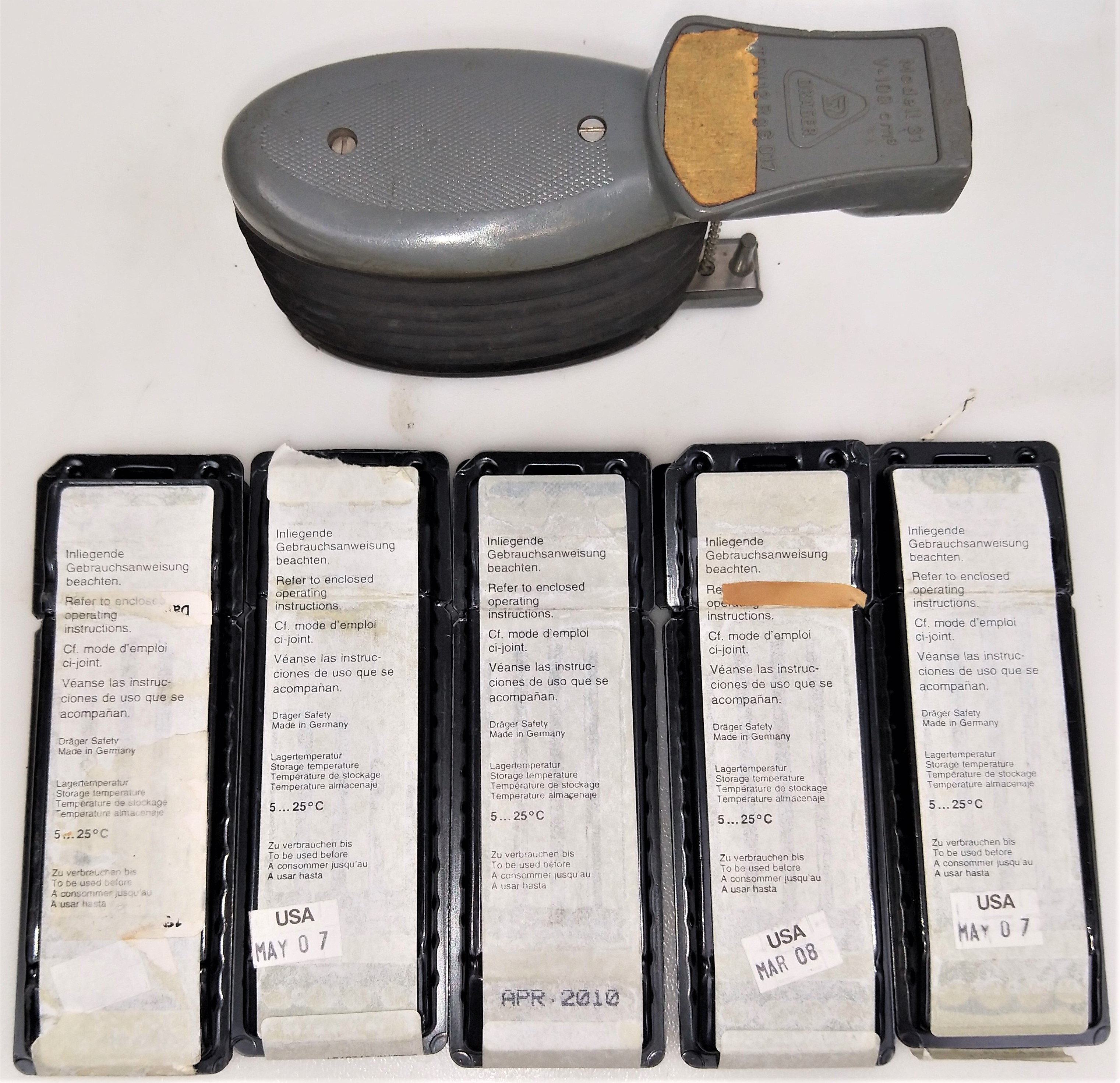 Used Drager Model 31 Multi-Gas Detector Pump