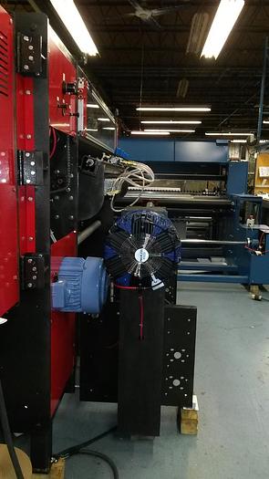 Used 60" ROSENTHAL DUPLEX SLITTER REWINDER 18" REWIND DIAMETERS MFG. 2016