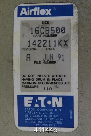 Used Eaton 16CB500 16" Air Flex Clutch #41144