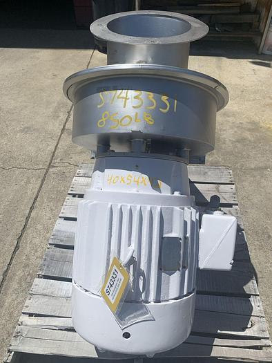 Used Mill, Disintegrator, Rietz, Mdl RP-12-K122, S/st, 30 HP #S743331