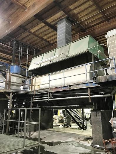 Used 10' x 20' AMETEK ROTARY VACUUM PRECOAT FILTER - S/S (#9984)