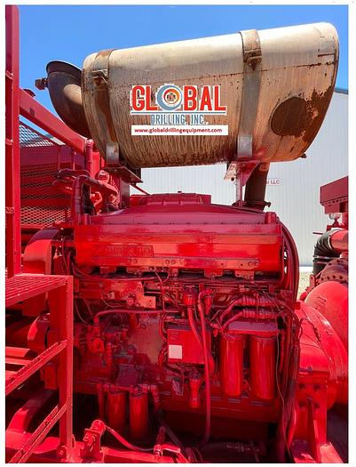 Used Item 0598 : Sullair 1350CFM / 350PSI Air Compressor & Ariel JGA-2 2-Stage Booster Combination