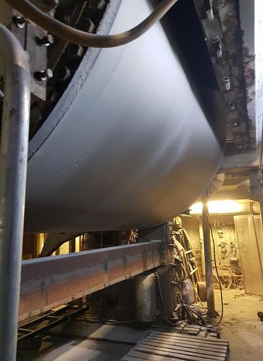 Used (PMT-51) - Tissue Paper Machine 3270 mm, Suction Breast Roll Former
