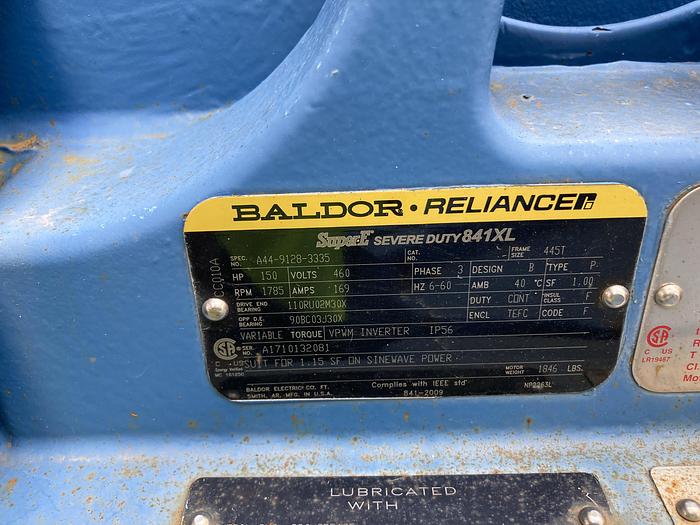 Used Used Weir Warman Model 064EEYAHCCCMW92 6 X 4 AH slurry pump