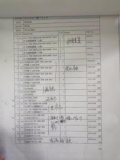 Marine Propulsion Package (Niigata 8L28HX,Tier II)