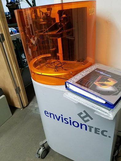 Used EnvisionTec P4 Standard 3D Printer Prototype Machine Perfactory II Mini SXGA