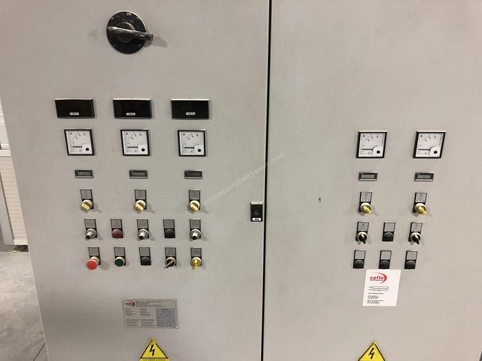 Used Cefla UV Profile Spray Line