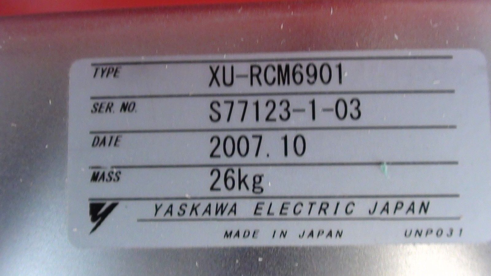 Used Yaskawa XU-RCM6901 Wafer loader robot