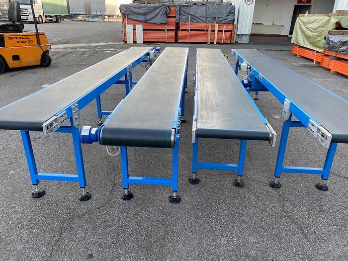 Used Gurtförderer Förderband Gurtband Blume Fördertechnik WF80-4000/400