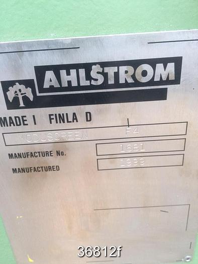 Used Ahlstrom Moduscreen F4 Pressure Screen, 0.006" Slots #36812