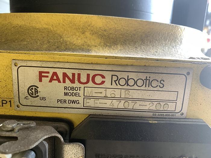 Used FANUC M16iB/20 6 AXIS CNC ROBOT WITH FANUC RJ3IB CONTROLLER