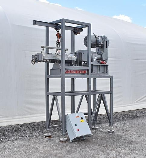 Used 5 IN. TELEDYNE READCO TWIN SCREW CONTINUOUS PROCESSOR – S/S – JACKETED (#9726)