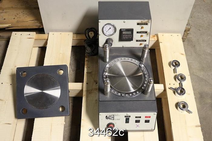 Used TMI Digital Sheet Press, 0-160 PSI Range #34462