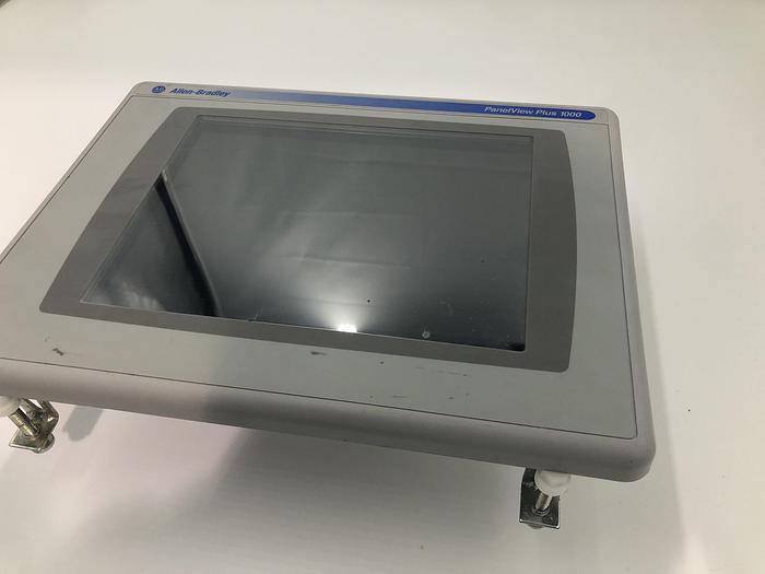 Used ALLEN BRADLEY PANELVIEW PLUS 1000 SERIES B WITH CONTROLNET MODULE