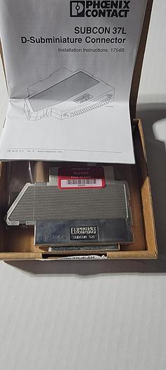 PHOENIX CONTACT SUBCON 37L F-SH 5604027 SUB-D CONNECTOR (B13)