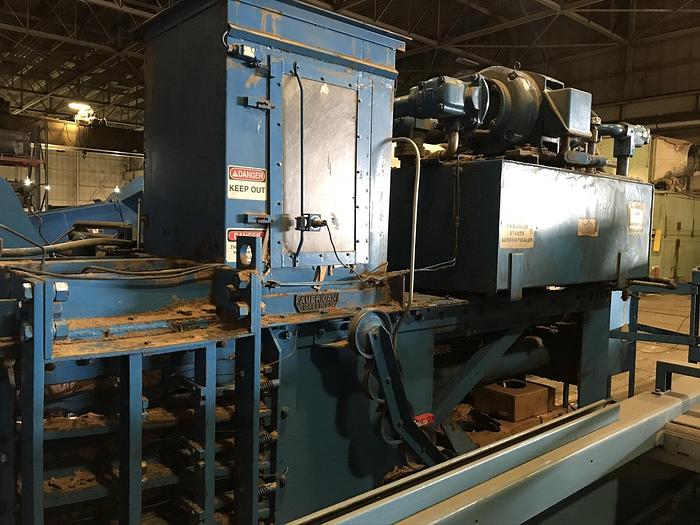 Used AMERICAN HORIZONTAL AUTO-TIE BALER MODEL 12847 60 HP