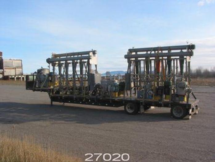 Used AHLSTROM FIBREFLOW DRUM PULPER SYSTEM WITH WASTE SORTING LINE, CONVEYOR SYSTEM, STAINLESS STEEL TANKS, 500 AMDMT/D, Mfg: AHLSTROM, Model: FF375EFT #27020