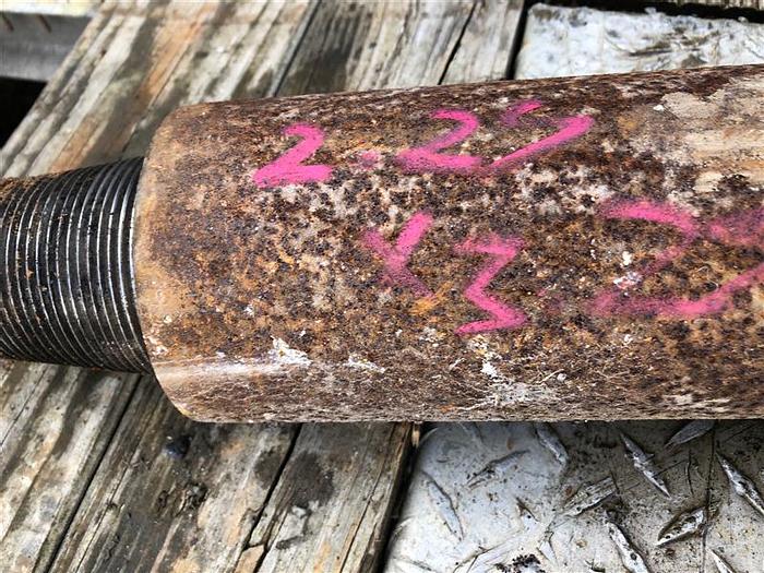 Used 5-1/2" X 25" Chisel Style Drill Bit 2.25x3.25 Thread for Cable Tool